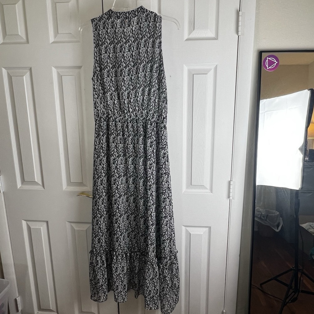 Misa Los Angeles Tiered Dress Floral Women's Size Small Ruffle Midi Wedding Boho - Picture 9 of 14